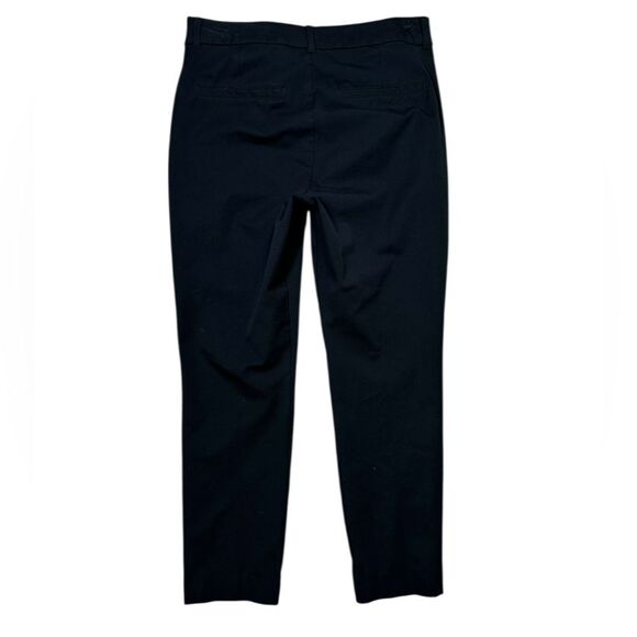 Old Navy Black High Rise Pixie Skinny Ankle Chino Dress Pant Size 6 - Picture 4 of 10